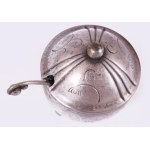 Georg Jensen ezüst (Ag) zománc betéttel, br 44,7 g 5 cm