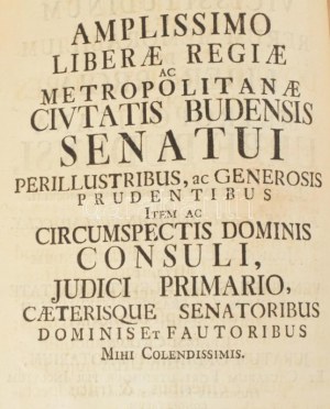 Miller, (János Ferdinánd) Joannes E. Ferdinandus...