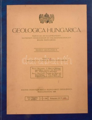Pálfy, [Mór] - Rozlozsnik, [Pál]: A Bihar- és Béli hegység földtani viszonyai. I. rész: Rozlozsnyik Pál...