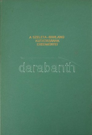 Kadic Ottokár: A Szeleta-barlang kutatásának eredményei. A M. Kir. Földtani Intézet évkönyve XXIII. köt. 4. füzet. Bp....
