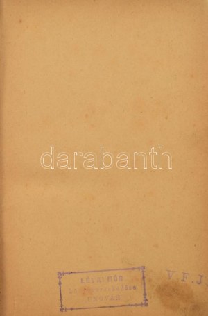 Vámbéry Ármin: A magyarok eredete. Ethnologiai tanulmány. Bp., 1882., MTA,(Franklin-ny.), XV+527 p. Első kiadás...