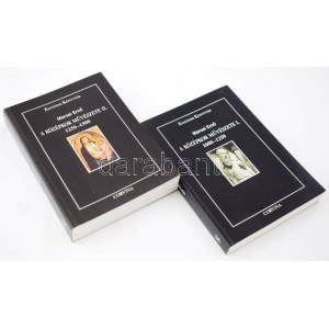 Marosi Ernő: A középkor művészete I-II. köt. Egyetemi Könyvtár. Bp.,1997, Corvina, 252+370 p. Fekete...