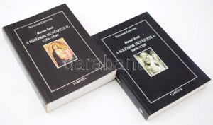 Marosi Ernő: A középkor művészete I-II. köt. Egyetemi Könyvtár. Bp.,1997, Corvina, 252+370 p. Fekete...
