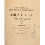 Daniel Sennertus: Practicae Medicinae Liber II-III. Liber Secundus [II.]: De Athritide Tractatus...