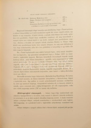 Szabó József: Selmec környékének geologiai leírása. Bp., 1891, MTA (Franklin-ny.), XV+(1)+487+(1) p.+ 2 (kihajtható) t...