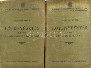 Döhrmann Henrik: Lótenyésztés I-II. köt. I. kötet: Külemtan és fajtaisme. II. köt.: A tenyésztés elmélete és gyakorlata...