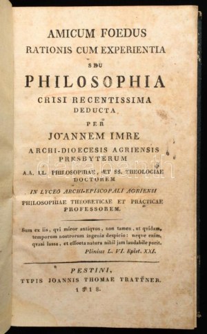 Joannem Imre (Imre János (1790-1832))...