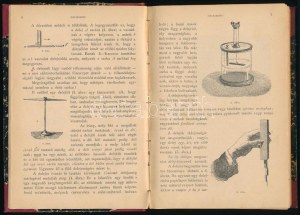 Kalmár Antal: A villamosság. Bp., 1893, Pesti Könyvnyomda. Félvászon kötés, tulajdonosi névbejegyzéssel, laza fűzés...