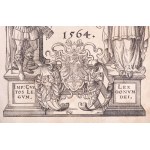 Der Stat Nürmberg verneute Reformation. Nürmberg [Nürnberg], 1564, Valentin Geißler, 1 (fametszetű díszcímlap) t....
