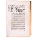 Der Stat Nürmberg verneute Reformation. Nürmberg [Nürnberg], 1564, Valentin Geißler, 1 (fametszetű díszcímlap) t....