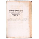 Der Stat Nürmberg verneute Reformation. Nürmberg [Nürnberg], 1564, Valentin Geißler, 1 (fametszetű díszcímlap) t....