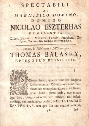 Balásfi Tamás: Tsepregi iskola, mellyben a' lutheránus és kálvinista Prédikátornak Tanuságokra...