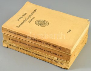 Géfin Gyula: A szombathelyi egyházmegye története I-III. kötet. Szerk.: Dr. - -. A szerkesztő, Géfin Gyula (1889-1973...