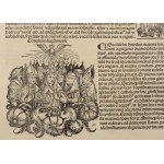 1493 Ősnyomtatvány - a híres Schedel krónika Magyar vonatkozású lapja...