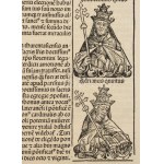 1493 Ősnyomtatvány - a híres Schedel krónika Magyar vonatkozású lapja...