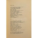 Petri György: Örökhétfő. Bp., 1981. AB Független Kiadó, 1 (A költő söntéspult előtti fényképe) t. +79+4 p. Első kiadás...