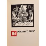 Kós Károly Kalendárium az 1983. évre. 145. számozott példány. A készítők által aláírt példány. Bp., 1982...
