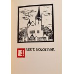 Kós Károly Kalendárium az 1983. évre. 145. számozott példány. A készítők által aláírt példány. Bp., 1982...