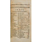 Desiderius Erasmus Roterodamus: Colloquia familiaria, ex recensione et cum notis perpetuis Petri Rabi, roterod. .....