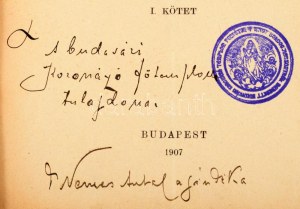 Volf György: Volf György összegyűjtött munkái I-II. köt. Kiadja a Magyar Tudományos Akadémia támogatásával Dr...