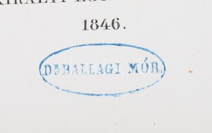 A' Magyar Tudós Társaság évkönyvei. Hetedik kötet. 1842-1844. Buda, 1846, A Magyar Királyi Egyetem, 1 (címkép...