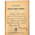Balogh Károly: Madách Imre otthona. A szerző, mankóbüki Balogh Károly (1879-1945) irodalomtörténész...
