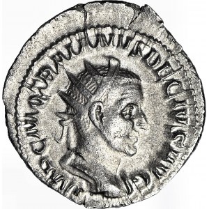 Cesarstwo Rzymskie, Trajan Decjusz 249-251 ne, Pannoniae, Antoninian, PIĘKNY