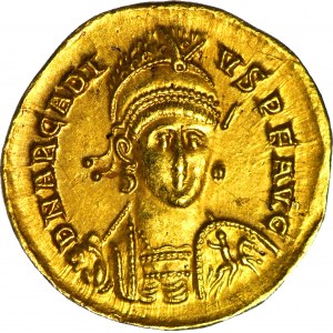 Cesarstwo Rzymskie, 397-402 Arkadiusz, (383-408) złoty solid, Konstantynopol