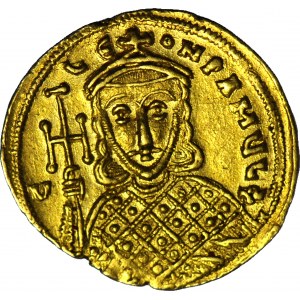 Cesarstwo Bizantyjskie, Konstantyn V i Leon IV 751-775, Solidus 751-775, Konstantynopol