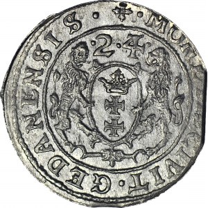 Zygmunt III Waza, Ort 1624/3, Gdańsk, PIĘKNY