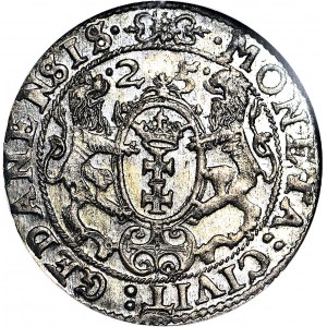 Zygmunt III Waza, Ort 1625, Gdańsk, WYŚMIENITY