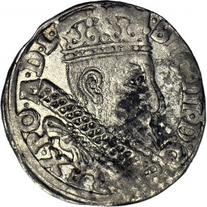 R-, Zygmunt III Waza, Trojak 1597, Bydgoszcz, nienotowana hybryda