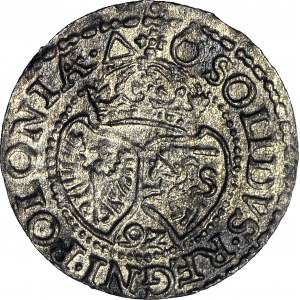 Zygmunt III Waza, Szeląg 1592, Malbork duża data