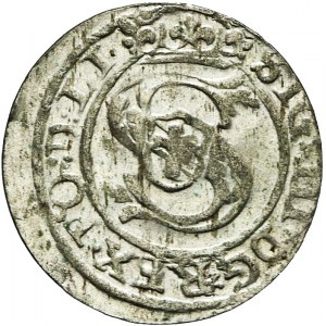 Zygmunt III Waza, Szeląg 1600, Ryga, menniczy