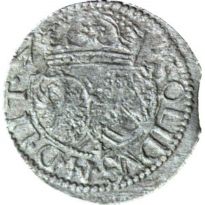 R-, Zygmunt III Waza, Szeląg 1614, stemple Stippelt, R7