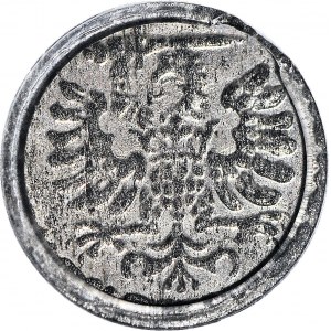 Zygmunt III Waza, Denar 1590, Gdańsk, R3, rzadki rocznik