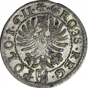 Zygmunt III Waza, grosz 1610, Kraków, Pilawa