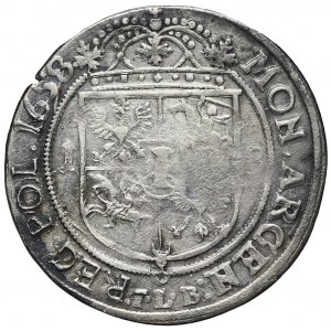 R-, Jan II Kazimierz, Ort 1658, Kraków, obwódki, szeroki portret