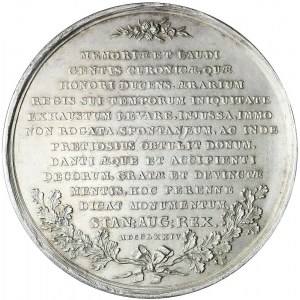 RR-, Stanisław A. Poniatowski, Medal Dar Kurlandii dla Rzeczpospolitej 1774, bardzo rzadki