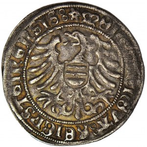 RR-, Księstwo Ziębicko-Oleśnickie, Grosz bez daty (1501-11), Złoty Stok, Albert i Karol I
