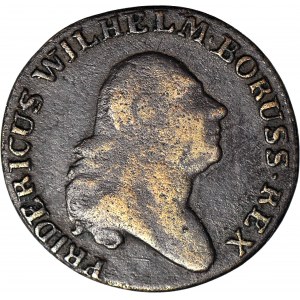 RRR-, Zabór, Prusy Południowe, Grosz 1798 E, Królewiec, pośmiertny