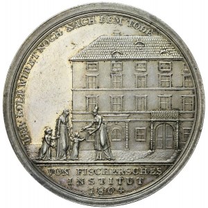 RR-, Zabór Rosyjski, Medal Mathias Fischer Ryga, 1804