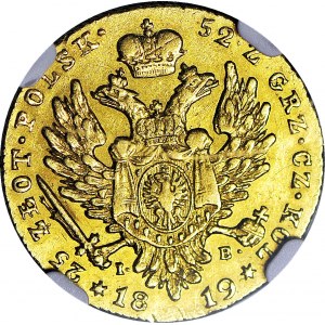 R-, Königreich Polen, Nikolaus I., 25 Zloty 1817, Berezowski 50zł