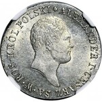 Królestwo Polskie, Aleksander I, 1 złoty 1818 IB, MENNICZY