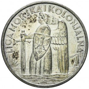 Medal, Liga Morska i Kolonialna 1935, 15-lecie odzyskania morza