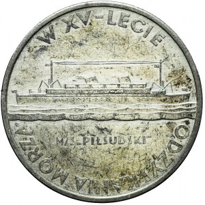 Medal, Liga Morska i Kolonialna 1935, 15-lecie odzyskania morza
