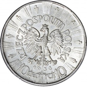 10 złotych 1936, Piłsudski, menniczy