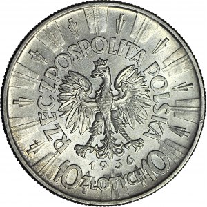 10 złotych 1936, Piłsudski, menniczy