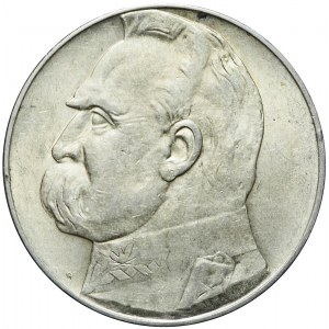 10 złotych 1937, Piłsudski