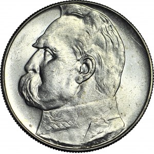 10 złotych 1939, Piłsudski, menniczy